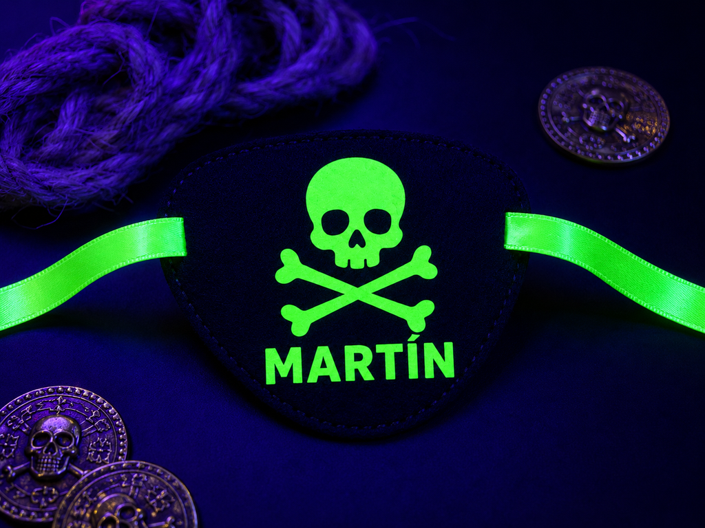 Parche pirata personalizado luz negra.webp
