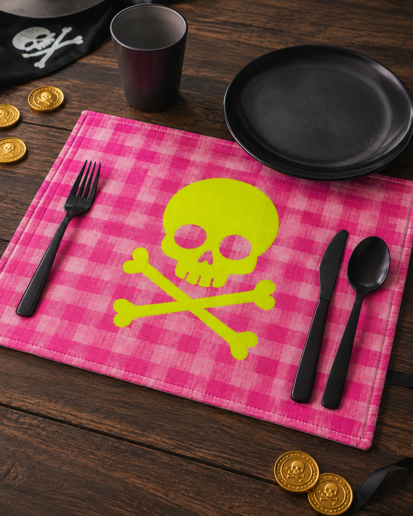Mantel individual piratas sin nombre y sin luz negra .webp
