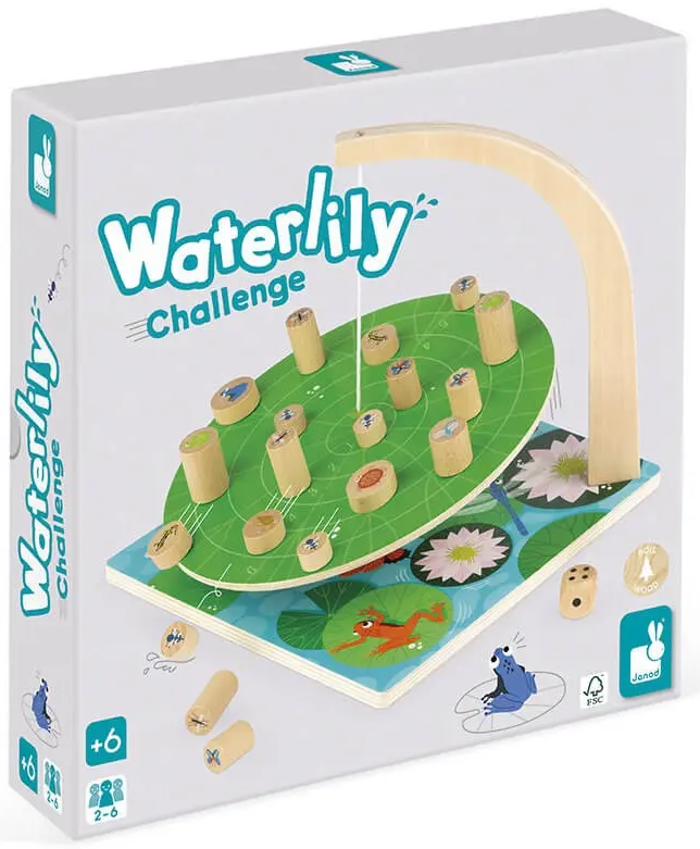 Juego de habilidad waterlily challenge 