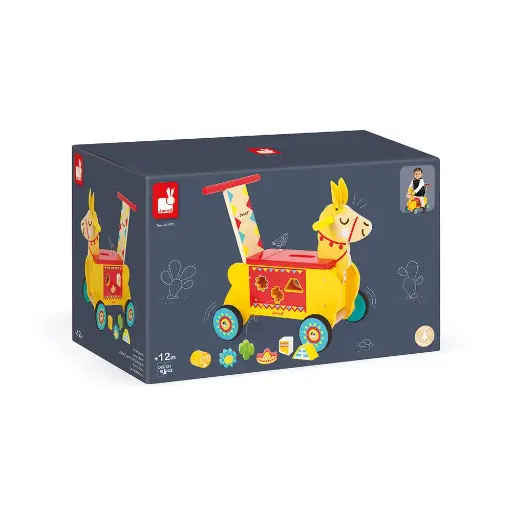 [J08004] Carrito llama 