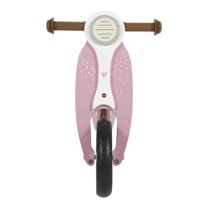 Scooter madera rosa 3