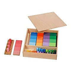 Juguete de clasificación de similitud de color de regalo Montessori para niños de 3 años