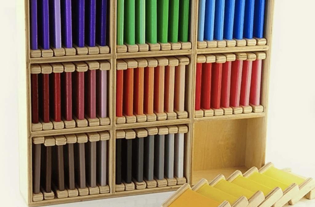 ¿Cómo se usan las tabletas de colores en Montessori?  – Montessori para hoy