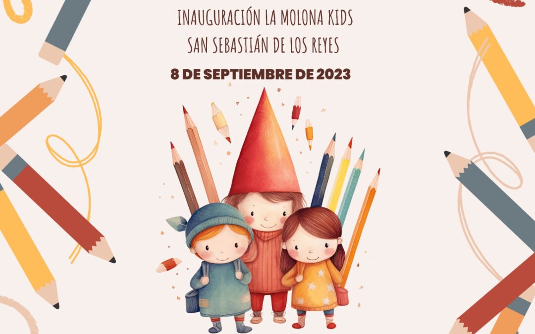Concurso de dibujo inauguración La Molona Kids San Sebastián de los Reyes